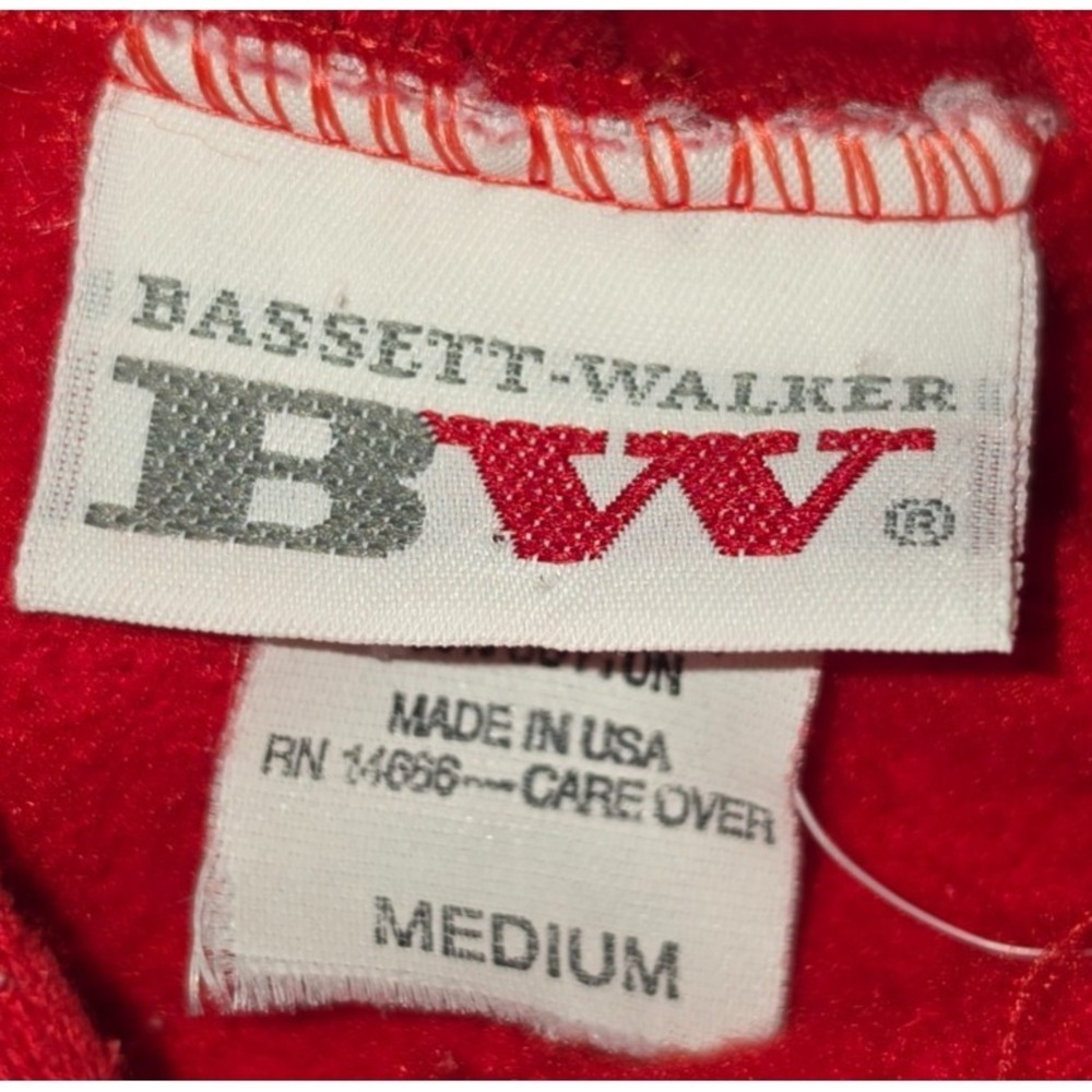 Vintage 80's Harley Davidson‎ 3D Emblem Pullover Hoodie Sz Medium (Fits Small) - Picture 3 of 6